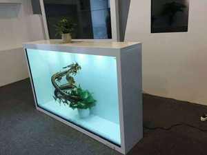 신형 55인치 터치스크린 3D 홀로그램 박스 디스플레이 수직 투명 LCD 홀로박스 카메라 및 마이크 포함 - Product Image 4