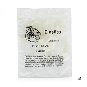 5000 Pezzi Elastici Dentali in Gomma, Legature Ortodontiche 3.5OZ 1/8"- 5/16" Confezione Zoo Pack, Materiali Ortodontici in Lattice - Product Image 6