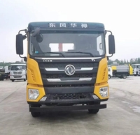 Camion benne arrière diesel Dongfeng 6x4 de haute qualité, 20-25 tonnes, avec crochet de levage et différents bacs pour le transfert de déchets, Euro 3