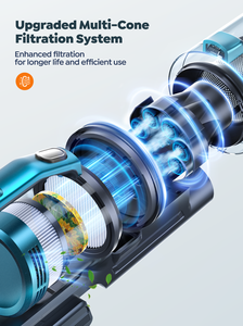 Aspiradora Inalámbrica de Varilla <span class=keywords><strong>Buture</strong></span> VC60 450W 38KPA de Succión, Capacidad de 1.5L, de Mano para el Hogar y Alfombras - Product Image 6