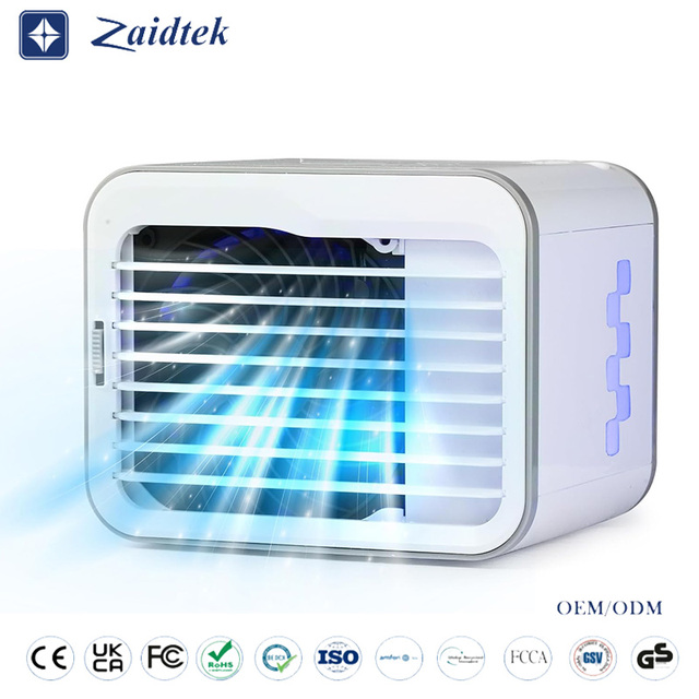 Desktop Air Personal Portable Fan with 3-Speeds Evaporative Air Cooler with 0.5L Water Tank Air Cooler Fan for Desk Home Office