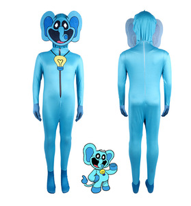 Smile Animals Bobby's Playtime Anime Cosplay Halloween Pappy Costumes Stage Show Performance Jumpsuit pour Adultes et Enfants - Product Image 1