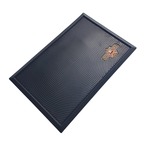 Customizable <b>Silicone</b> Barber Tool <b>Mat</b> Non Slip Magnetic Hair Salon Organizer Pad with Custom Brand Logo Printing - Product Image 4