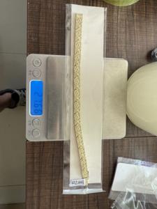 سوار هيب هوب للجنسين 8 مم/15 مم/25 مم، أحدث تصميم مطلي بالذهب بقطع ماسي، تصميم عصري على شكل قطع الذهب، مباشرة من المصنع - Product Image 4