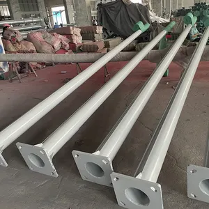 中国工厂为智慧城市定制铸铝锥形路灯杆