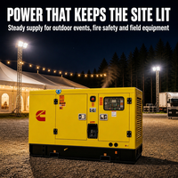 Groupe électrogène diesel insonorisé Cummins 25 kVA triphasé 400 V 50/60 Hz pour alimentation de secours