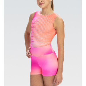 Leotard for Toddler Girls: Sparkle Sleeveless <b>Bodysuit</b>—Kids' Active Training Wear and Youth Dance Apparel - Product Image 1