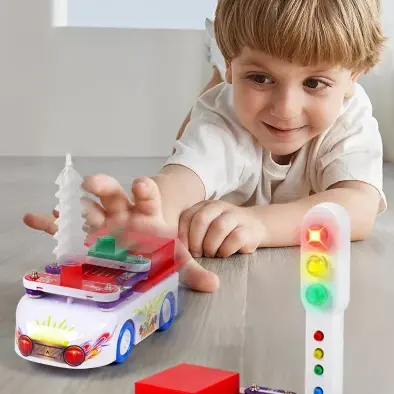 बिल्डिंग ब्लॉक सेट DIY असेंबल निर्माण खिलौना भौतिक विज्ञान प्रोग्रामिंग शैक्षिक खिलौने