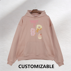 เสื้อฮู้ดผู้ชายแบบสวมหัว ผ้าโพลีเอสเตอร์/คอตตอนผสม ปักลายและสกรีนได้ตามสั่ง ขายส่ง - Product Image 1