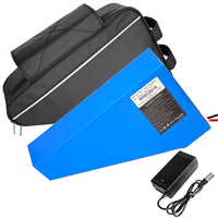 Batterie triangulaire 21700 pour vélo électrique, trottinette électrique 24V 36V 48V 52V 60V 72V 5Ah 20Ah 29Ah 30Ah