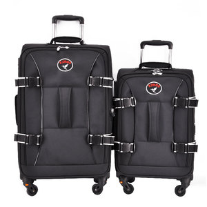 Kongzhongniao Fabricación de fábrica al por mayor suave de Nylon maleta <span class=keywords><strong>Set</strong></span> 3pcs bolsas de viaje equipaje carro maleta - Product Image 6