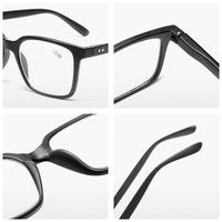 Vente en gros de montures optiques surdimensionnées de haute qualité avec logo personnalisé, lunettes de lecture progressives pour femmes, hommes et dames