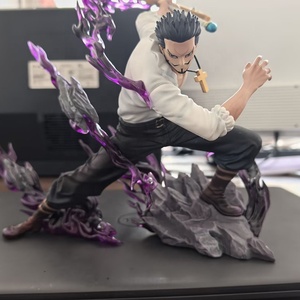 Figuras de Anime de Una Pieza, Juguetes de Postura de Combate DE LA Cumbre de Batalla Decisiva, Dracule Mihawk, 35cm, Nuevo - Product Image 6