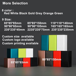 Bán Buôn 85*85*150Mm Kín Hình Chữ Nhật Tinplate Hộp Màu Xanh Đen Vàng Cho Trà Cà Phê Quà Tặng Bao Bì Cho Đậu Cà Phê Hạt Cà Phê - Product Image 5