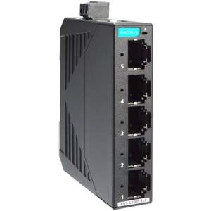 Moxa EDS-G2005-ELP Switch Gigabit No Administrado de 5 Puertos Ethernet Industrial - Product Image 1