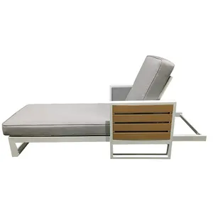 Yinzhou sống thời trang mới Sun Lounger đồ gỗ ngoài trời giá rẻ vườn ghế