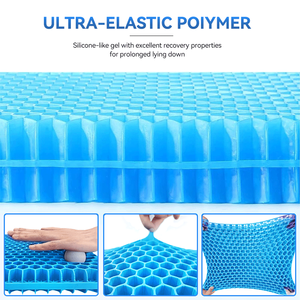 เบาะรองนั่งเจลทําความเย็นรังผึ้งสะโพกศัลยกรรมกระดูกและข้อเบาะนั่งสําหรับเก้าอี้สํานักงานเบาะรองนั่งในรถยนต์ - Product Image 4