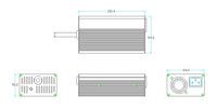 Chargeur intelligent XYM 180W pour batteries lithium-ion phosphate de fer 48V 4A 3A, chargeurs de batteries 48V