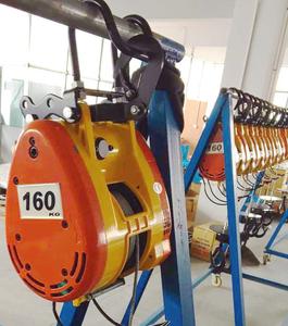 Alat Angkat Tali Kawat Listrik Mini Tipe DU Portabel Kapasitas 75-500 KG Aplikasi Luas Berat 8-28 KG - Product Image 3