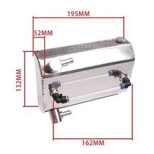 Tanque de Combustible Universal de Aluminio Xuzhong de 1L con Acabado Pulido Espejo para Modificación de Automóviles TK06 - Product Image 2