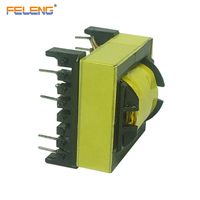Transformateur de puissance horizontal haute fréquence en ferrite ETD39 personnalisable, type bobine, montage sur circuit imprimé pour module de commande de puissance industrielle