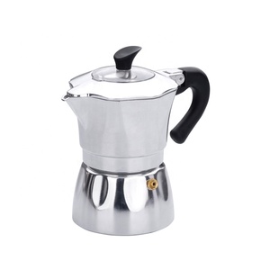 Voyage Mini Portable En Aluminium Espresso Café Moka Pot <span class=keywords><strong>Professionnel</strong></span> Espresso Cafetière - Product Image 1