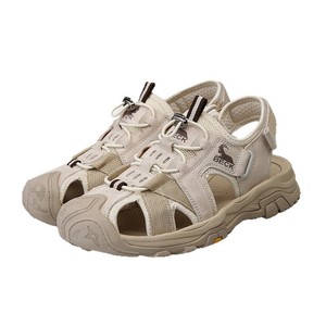 Women's Sporty Anti-Slippery <b>Soft</b> Thick Soled Genuine Leather Ankle-wrap Beach Sandals Breathable Summer <b>Shoes</b> - Product Image 1