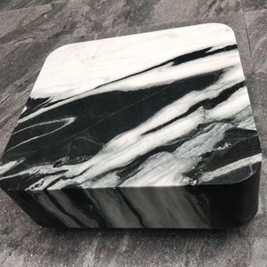 Luxury Custom Modern Home Furniture White <b>Marble</b> Coffee <b>Table</b> for Living Room - Product Image 2