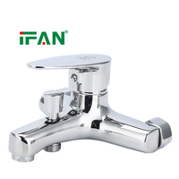 Robinet de baignoire en laiton IFAN pour eau froide et chaude, pour salle de bain de luxe