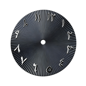 Pièces de montre en métal avec cadran de 29mm, chiffres arabes, motif vertical, <span class=keywords><strong>mouvement</strong></span> <span class=keywords><strong>automatique</strong></span> japonais NH35 Miyota8215, accessoires - Product Image 3