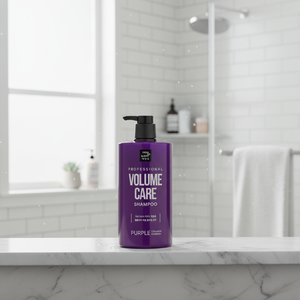 Gel de Colágeno Morado Profesional Miseenscene 1000ml, Cuidado Diario del Volumen, Fórmula Ligera para Levantar la Raíz, Cabello Dañado, Hecho en Corea - Product Image 3