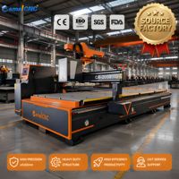 Système de commande LNC facile à utiliser 2026, routeur CNC pour le bois CA 2050 ATC pour la découpe de cadres en MDF, PVC et aluminium, pour meubles en bois