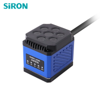 Cámara Inteligente SiRON K511-6 Serie IP67 3M Compacta 640x480 60fps con Sensor de Visión IA, Puerto Ethernet LVDS, 12W de Potencia para Aplicaciones de Alta Velocidad