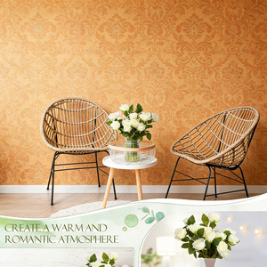 ดอกกุหลาบประดิษฐ์ ผ้าไหมสี<span class=keywords><strong>ง</strong></span>าช้า<span class=keywords><strong>ง</strong></span> ช่อ 24 ดอก สำหรับตกแต่ง<span class=keywords><strong>ง</strong></span>านแต่ง<span class=keywords><strong>ง</strong></span>าน สีขาวอมเทา จำนวนมาก - Product Image 3