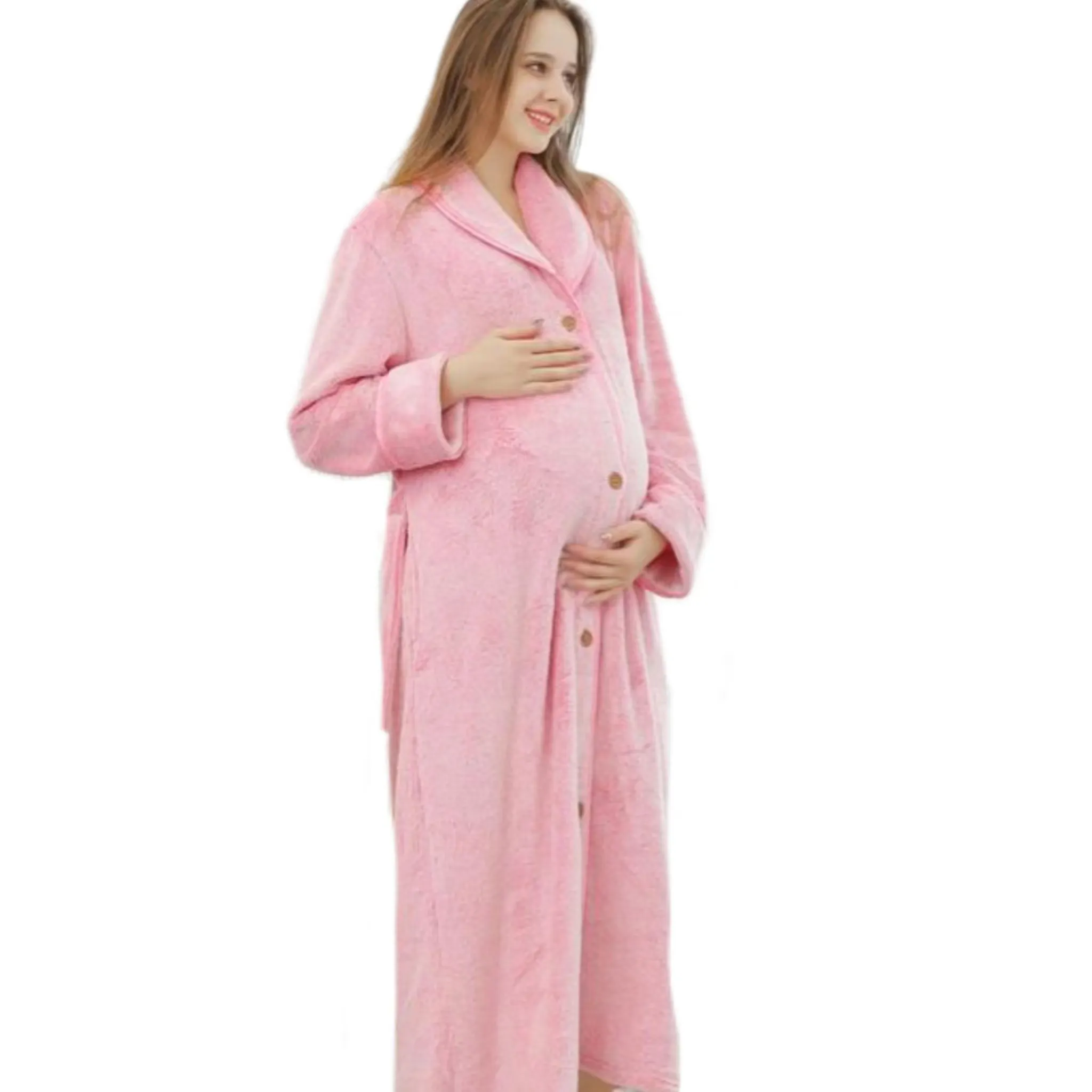 2023 Customized Hot Selling Women's Pajamas Loose House Clothes Pregnant Women's Ladies Gentlemen Robe