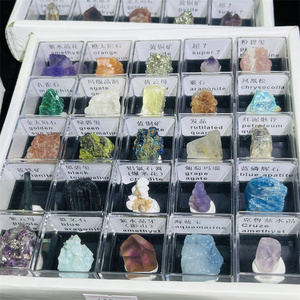 Bán buôn đá quý tự nhiên thô hộp Pha Lê Mẫu Aquamarine hộp cho món quà - Product Image 6