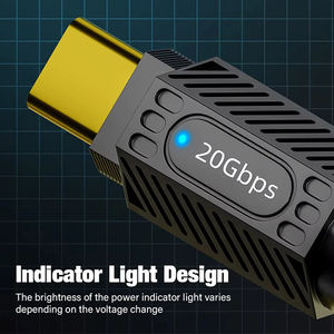 USB 3.2 20Gbps USB C TO USB C Thunderbolt 3สาย PD3.1 140W สาย5A สำหรับ MacBook Pro Samsung <span class=keywords><strong>Xiaomi</strong></span> - Product Image 4