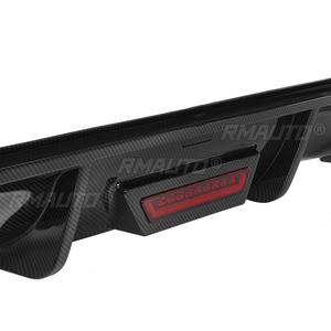 ลิ้นกันชนหลังรถยนต์ ดิฟฟิวเซอร์ สปอยเลอร์ สปลิตเตอร์ ชุดแต่งสำหรับ Toyota Camry รุ่น SE XSE ปี 2018-2022 - Product Image 5