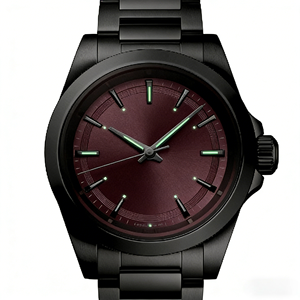 Reloj Longinesing de alta gama, exquisito y elegante, con caja de acero inoxidable, esfera de nácar rosa, movimiento mecánico de cuarzo. - Product Image 4