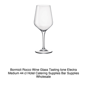 แก้วดื่ม Electra Medium Tasting Glass 44 cl Bormioli Rocco สูง 21.6 ซม. เส้นผ่านศูนย์กลาง 6.1 ซม. - Product Image 2