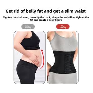 Faja Reductora de Cintura para Mujer al por Mayor, Corsé Moldeador, Faja Abdominal, Prenda Moldeadora Corporal, Cinturón Adelgazante, para Abdomen Plano, Ejercicio y Postparto - Product Image 2