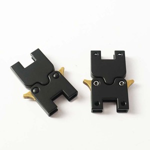 H-Shaped Metal Buckles Black Zinc Alloy Durable For Bags <b>Webbing</b> Hardware Fasteners Quick Release Safety Buckle DZQ455-19 - Product Image 1