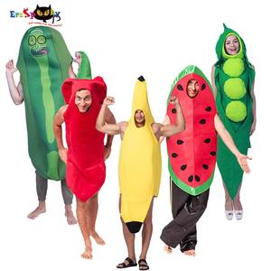 Mono divertido para <span class=keywords><strong>disfraz</strong></span> de Halloween para adultos, Túnica de fruta, Cosplay, fiesta de <span class=keywords><strong>carnaval</strong></span>, grupo <span class=keywords><strong>familiar</strong></span> a juego, <span class=keywords><strong>disfraz</strong></span> de plátano de guisante - Product Image 1