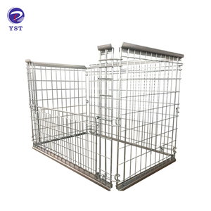 Diseño extraíble de acero Operaciones de almacén Almacenamiento seguro Jaulas de paletas para paletas de madera - Product Image 5