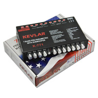Ecualizador Paramétrico de 7 Bandas Kevlar con Subwoofer K-771, Amplificador de Audio para Automóvil