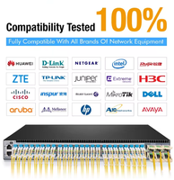 Modul SFP Yunvo 25G 850nm Multi-Mode 100m SFP28 25G Transceiver SFP-25G-SR-S untuk Produk Telekomunikasi