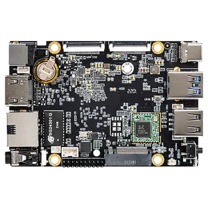 ROC-RK3588S-PC Rockchip RK3588 AI MainBoard NPU 6top supporto per scheda madre Android Debian11AIoT