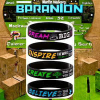 Nouveau design 2026 – Bracelet en silicone gaufré imperméable avec ruban rose – Conscientisation du cancer du sein – Espoir et force – Bijou tendance