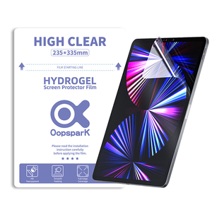 สินค้าขายดีปี 2023 ฟิล์มกันรอยไฮโดรเจลแบบนิ่มใสขนาดใหญ่ Oopspark สำหรับเครื่องตัด สำหรับ <span class=keywords><strong>iPhone</strong></span> และแท็บเล็ต - Product Image 1