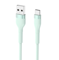 Nuevo Cable de Datos 3M 2026 con Carga Rápida Tipo-A+C, Silicona Suave Antideslizante y Ecológico para Móviles